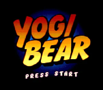 Yogi Bear - Cartoon Capers (Europe) screen shot title